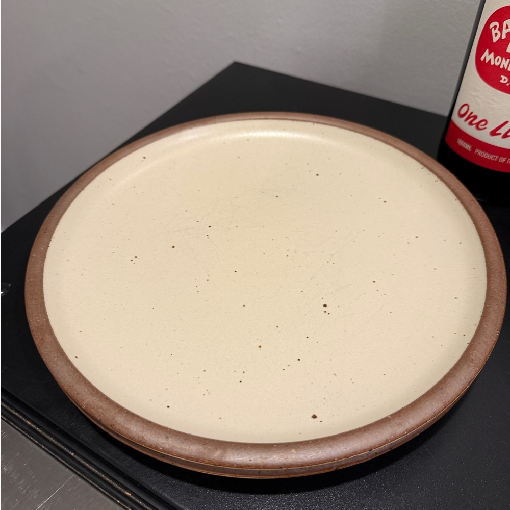 Panna Cotta Dinner Plates x2